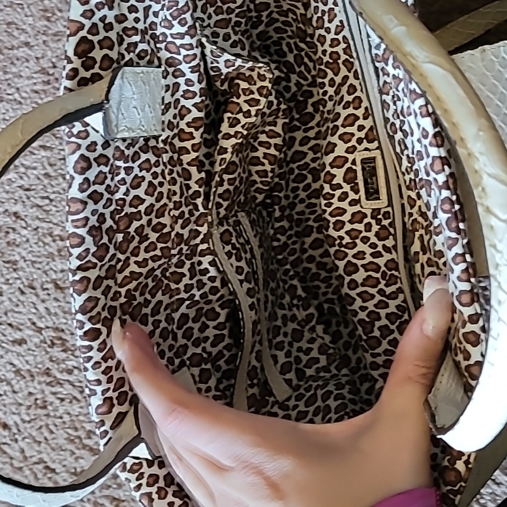 Guess mixed media tote guess bucket bag guess straw bag - Picture 15 of 15